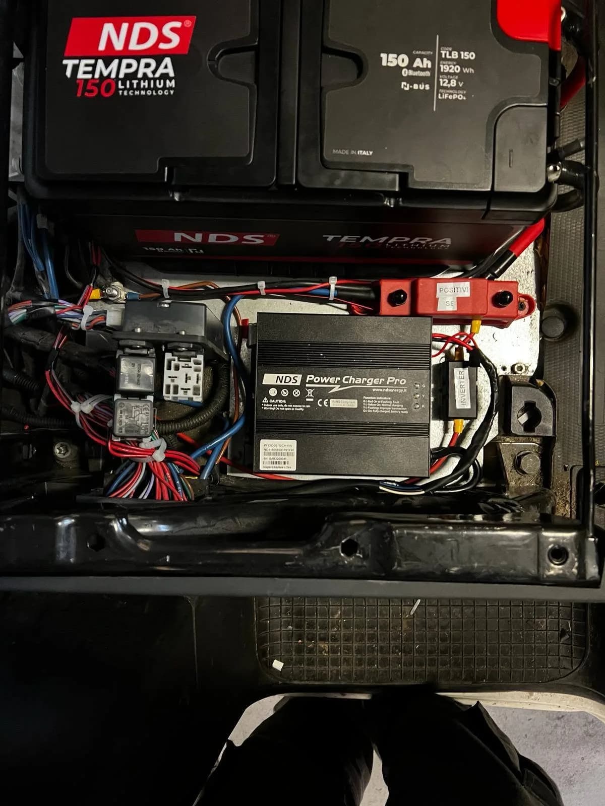 Impianti batterie al litio per camper