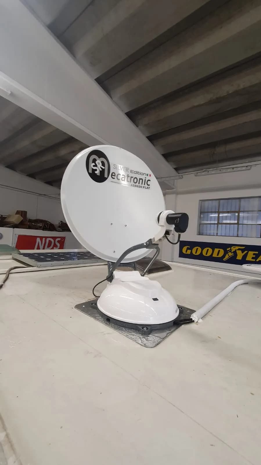 Antenne e parabole satellitari camper