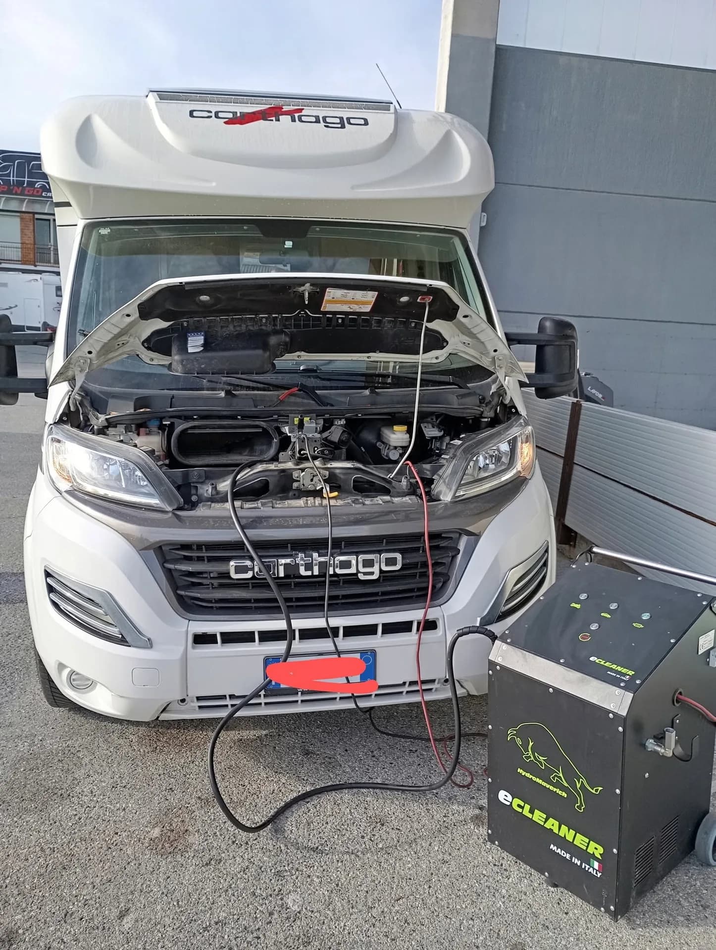 Decarbonizzazione motore camper